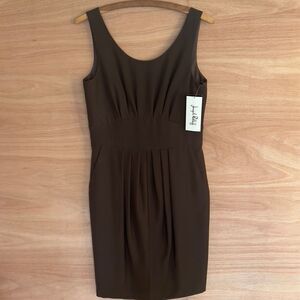 Joseph Ribkoff Brown Midi Dress